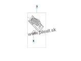 Silentblok k valcu 589699101 pre Husqvarna 572 XP