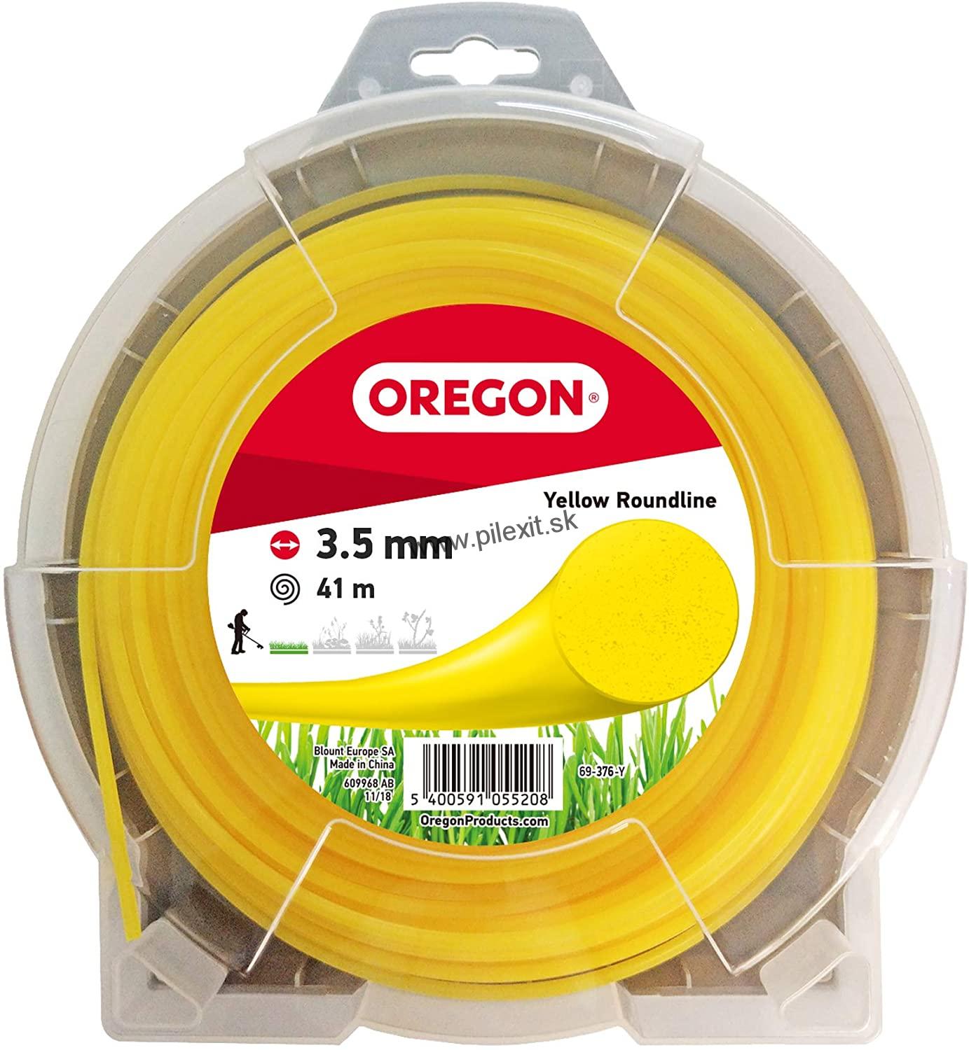 Lanko vyžínacie žlté kruhové, 3.5mm, 41m